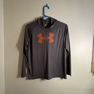 Boys Under Armour hooded shirt